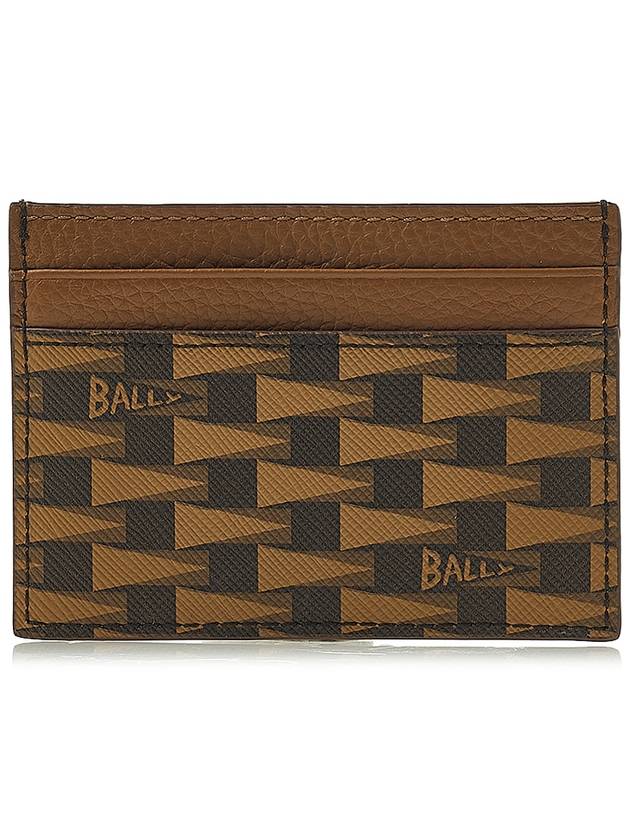 Men's logo print card holder PNT C CARD CASE I8D4O - BALLY - BALAAN 3