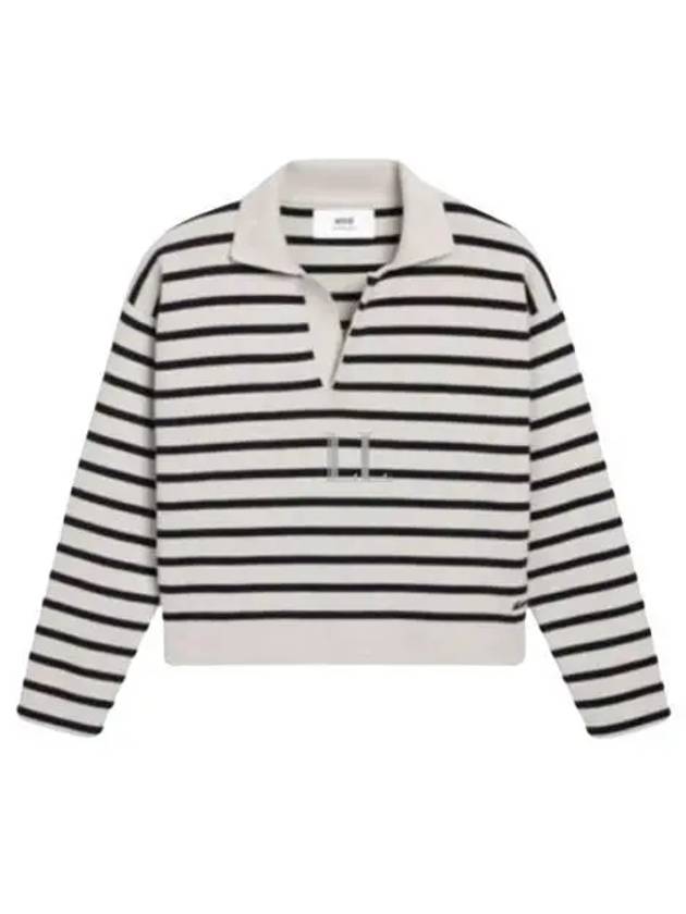 Striped Sailor Polo Shirt - AMI - BALAAN 2