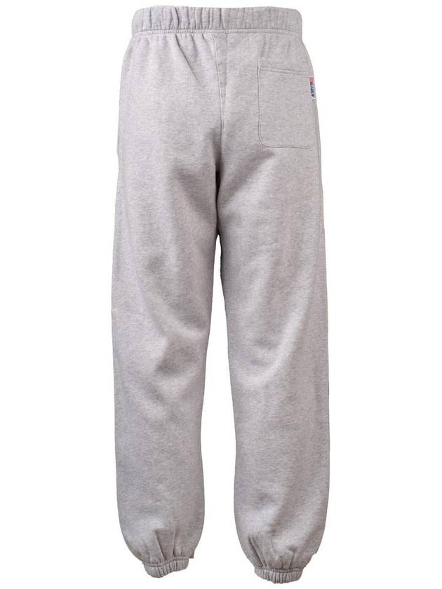 Autry Gray Plush Pants With Logo - AUTRY - BALAAN 3