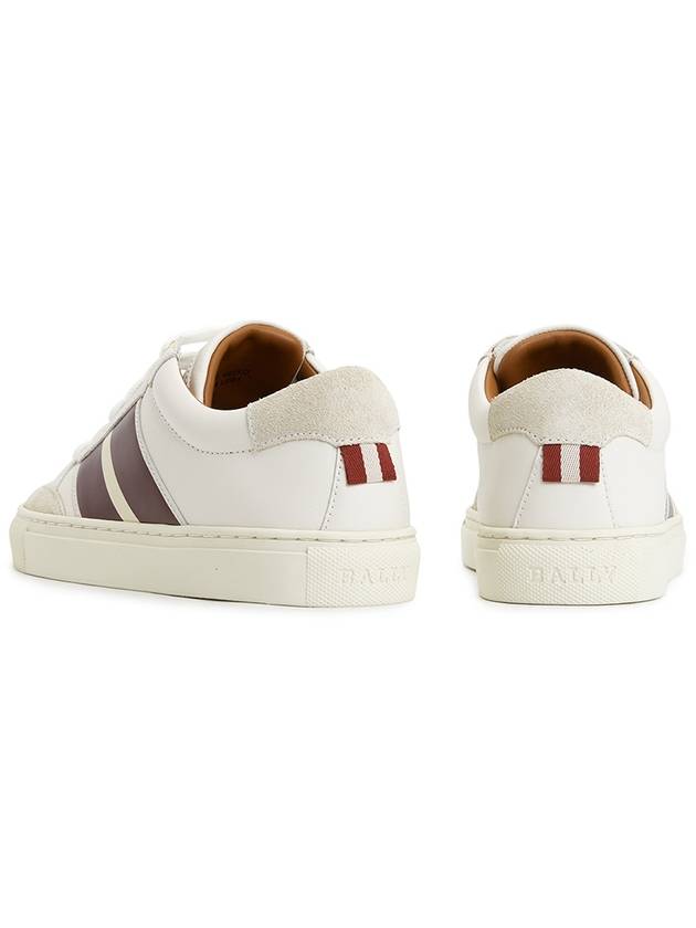 Women's Hely Low Top Sneakers Ivory - BALLY - BALAAN 7