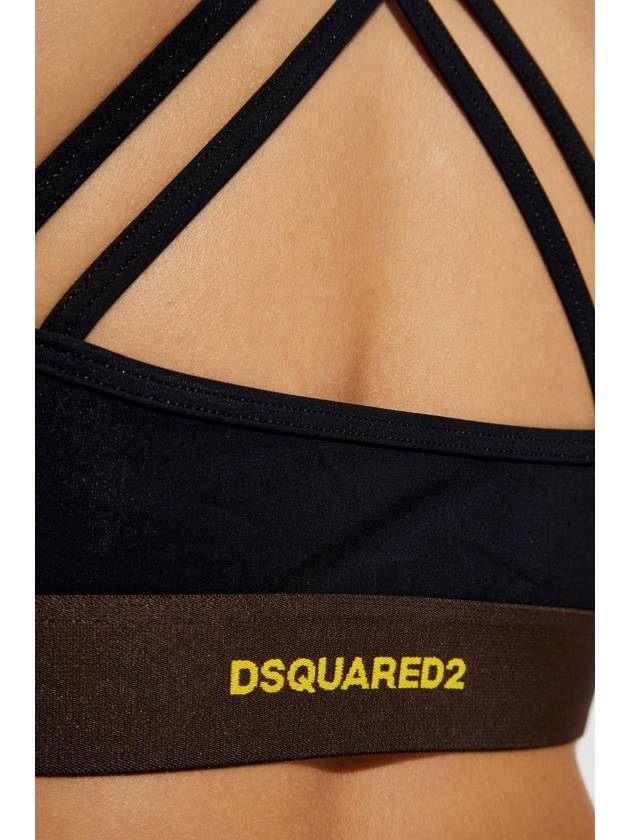 Dsquared2 Logo Top, Women's, Black - DSQUARED2 - BALAAN 4