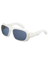 24 LadyS1IXR 95B0 White Sunglasses - DIOR - BALAAN 1