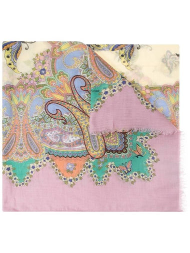 Etro Scarf With Decorative Print, Women's, Multicolour - ETRO - BALAAN 1