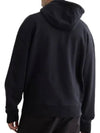 Bold Fox Head Patch Oversize Hoodie Black - MAISON KITSUNE - BALAAN 3