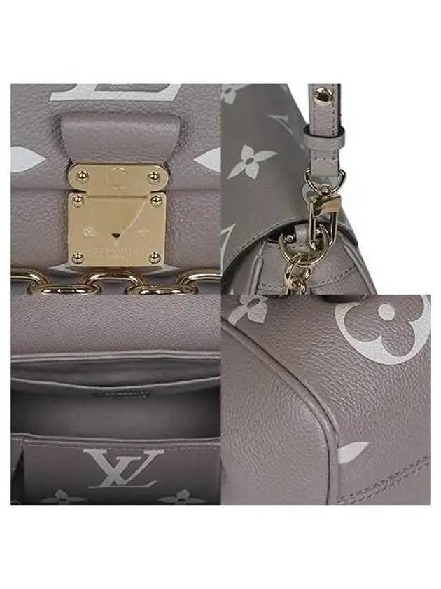 M45836 Cr me Color Monogram Empreinte Favorite Shoulder Crossbag - LOUIS VUITTON - BALAAN 5