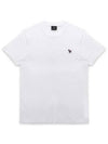 Zebra Logo Cotton Short Sleeve T-Shirt White - PAUL SMITH - BALAAN 2