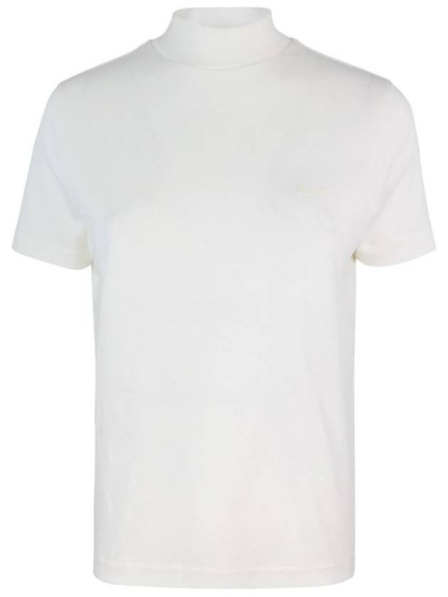 Caroll Logo Print Short Sleeve T-Shirt Ivory - A.P.C. - BALAAN 2