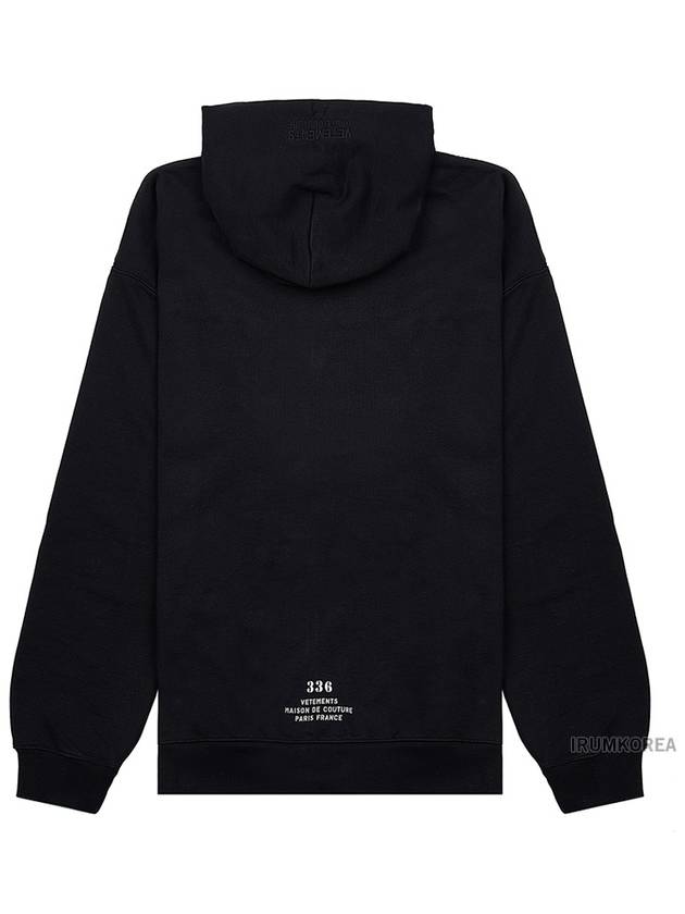 Logo Hoodie Black - VETEMENTS - BALAAN 4