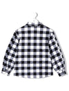 Kids Check Cotton Shirt MS027858 200 - MSGM - BALAAN 3