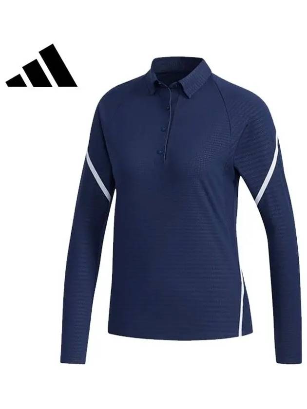 ED1632 Motion LS Polo Long Sleeve T-shirt - ADIDAS GOLF - BALAAN 1