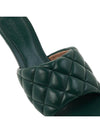 Padded Leather Mule Pine Green - BOTTEGA VENETA - BALAAN 9