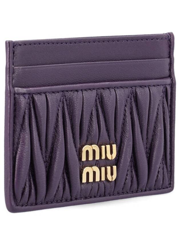 Materasse Card Wallet Viola - MIU MIU - BALAAN 3