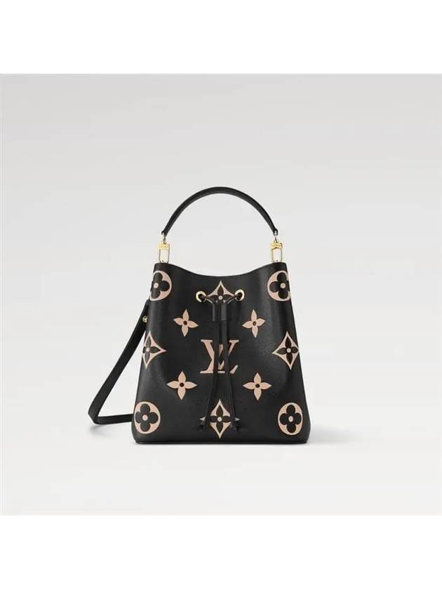 Neonoe MM Bi-Color Monogram Empreinte Bucket Bag Black - LOUIS VUITTON - BALAAN 2