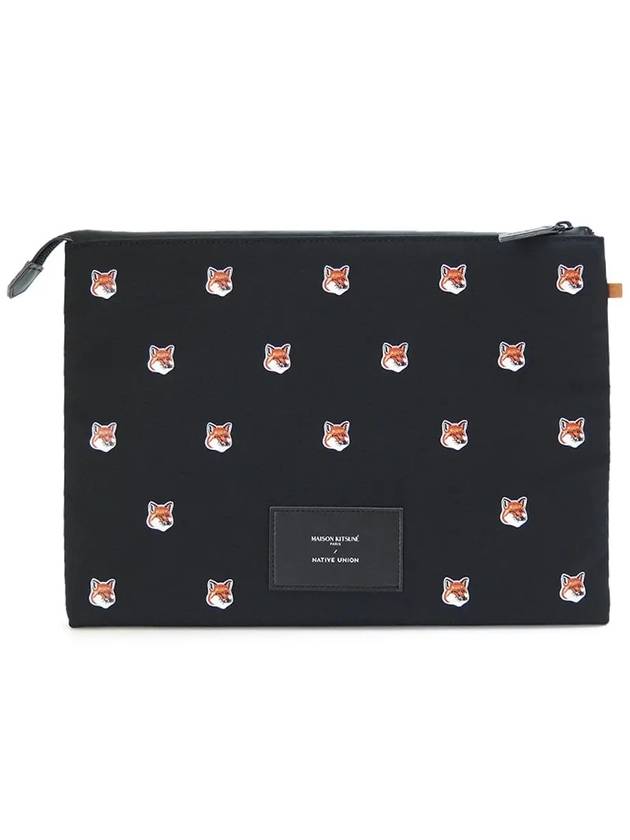 All Over Fox 13/14 Laptop Black - MAISON KITSUNE - BALAAN 3