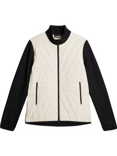 Women's Holma Quilt Hybrid Jacket Whisper White - J.LINDEBERG - BALAAN 1