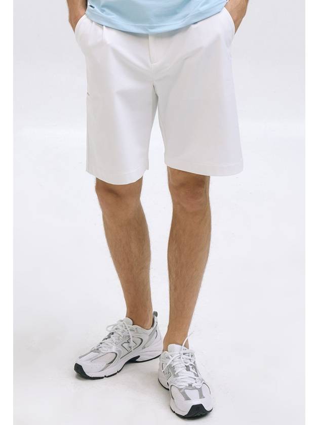 Swag Ball Span Half Pants White - GOXO - BALAAN 1