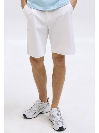 Swag Ball Span Half Pants White - GOXO - BALAAN 1