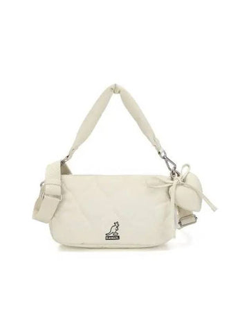 WH Quilted Tote Bag 3964 Ivory - KANGOL - BALAAN 1