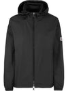 TYX Rain Hooded Jacket Black - MONCLER - BALAAN 3