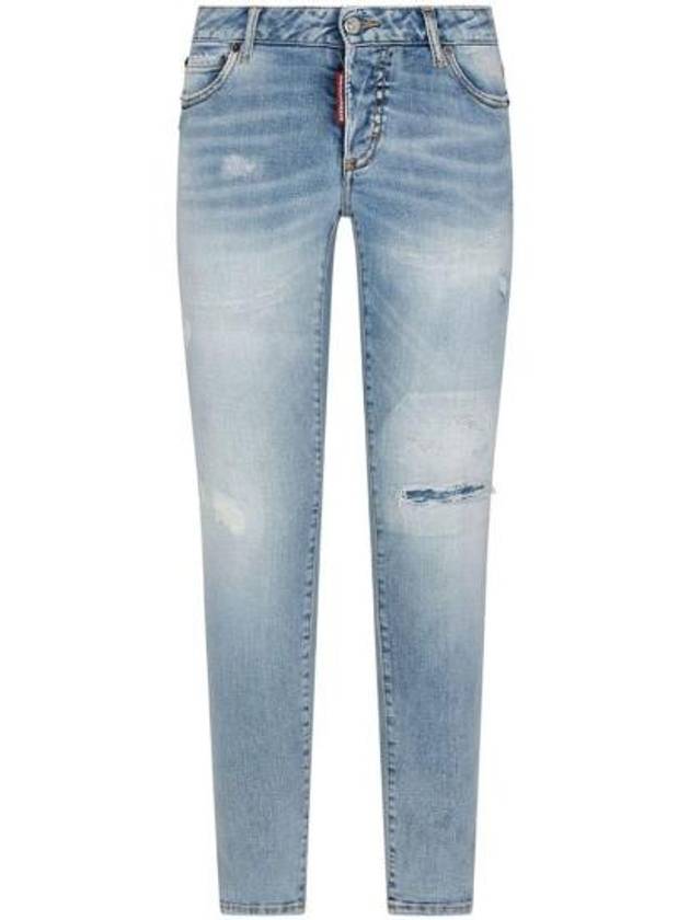 Distressed Tapered Jeans Blue - DSQUARED2 - BALAAN 2