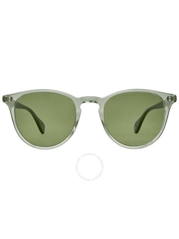 Garrett Leight MANZANITA SUN Green Oval Sunglasses 2151 JUN/GRN 50 - GARRETT LEIGHT - BALAAN 1