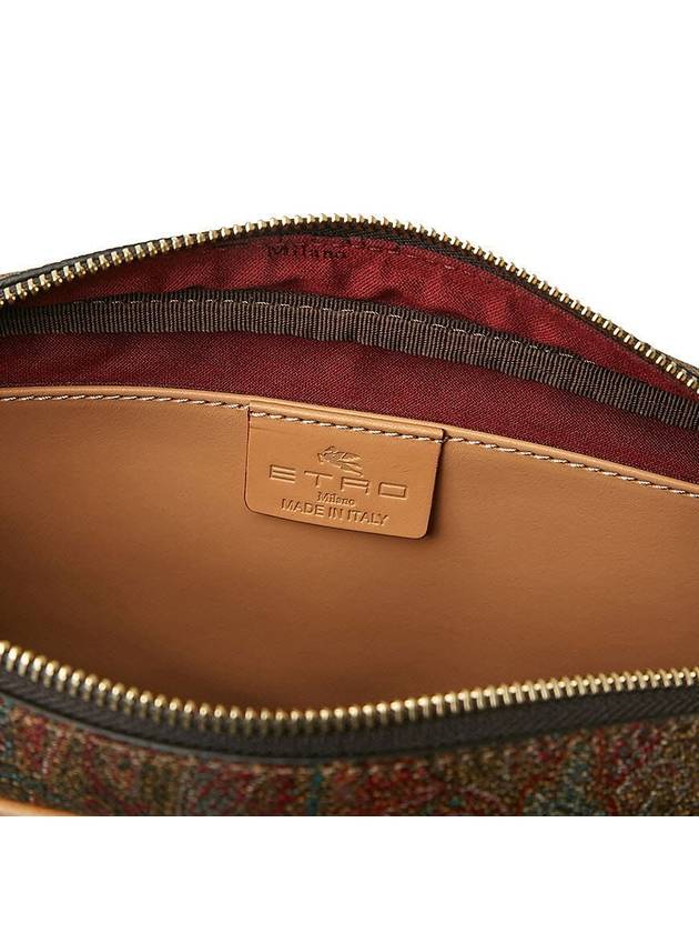 Paisley Clutch Bag Brown - ETRO - BALAAN 11