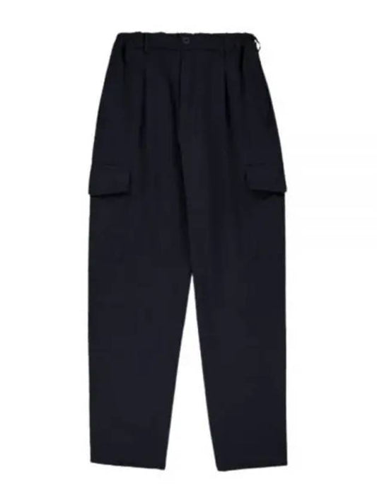 HOWLIN CARGO LOVER PANTS JAPANESE SEERSUCKER NAVY - HOWLIN' - BALAAN 1