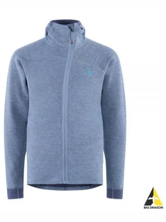 Hodur Hooded Zip Man Faded Blue 10038 680 - KLATTERMUSEN - BALAAN 2