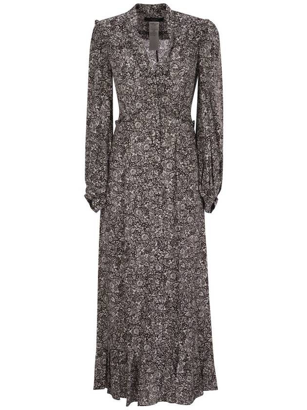 FRETTY - Printed crepe de Chine dress - WEEKEND MAX MARA - BALAAN 1