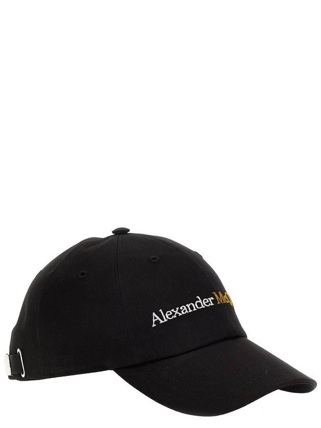 Alexander McQueen Hat With Logo - ALEXANDER MCQUEEN - BALAAN 3