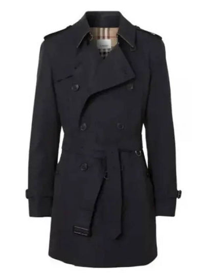 Men's Felsi Heritage Mid Trench Coat Black - BURBERRY - BALAAN 2