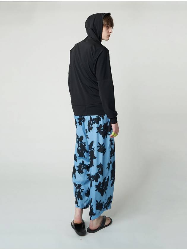 Floral Wide Pants Blue - ATHPLATFORM - BALAAN 4