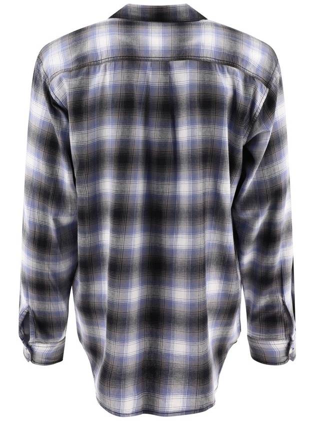 Blanchard Check Long Sleeve Shirt Charm Blue - CARHARTT WIP - BALAAN 3