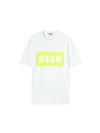 Box logo short sleeve t-shirt 3640MM520F 247002 01 - MSGM - BALAAN 1