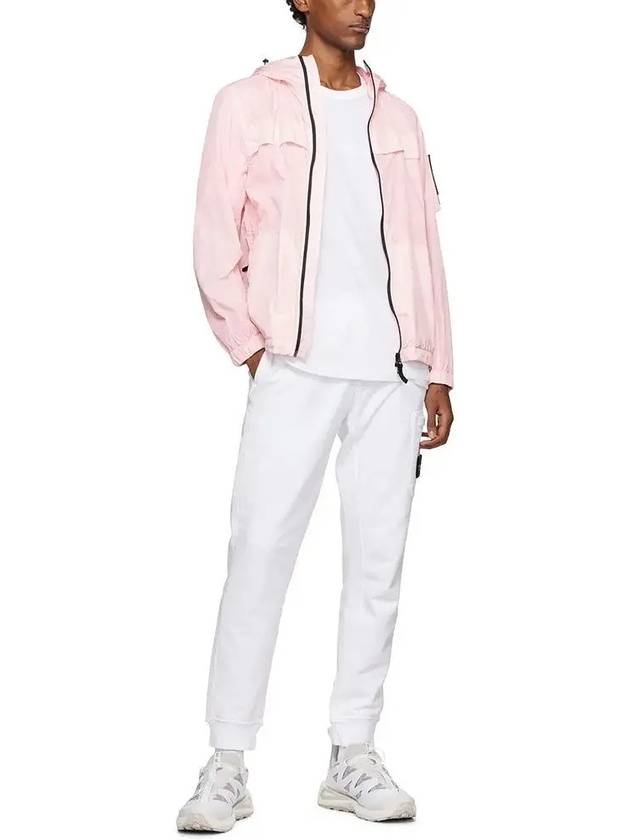 Garment Dyed Crinkle Reps R-NY Jacket Pink - STONE ISLAND - BALAAN 6