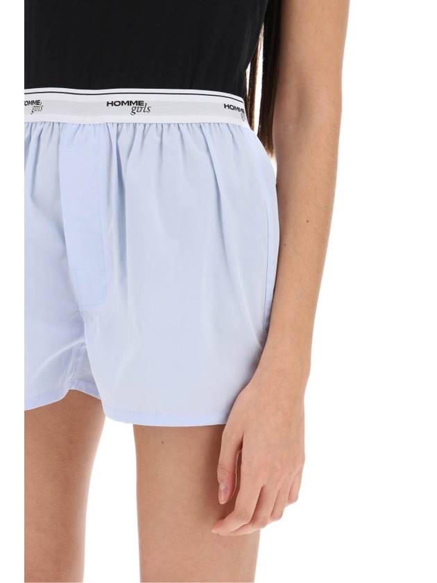 cotton boxer shorts - HOMMEGIRLS - BALAAN 4