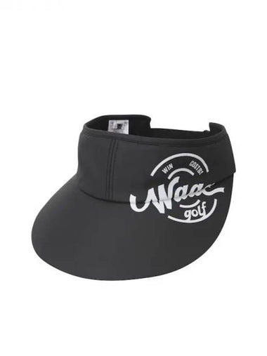 Golf Women s Wide Sun Visor Cap WGRCX24200BKX Domestic Product GQ0Z24032612642 - WAAC - BALAAN 1