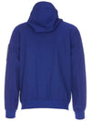 Soft Shell RE Dye Technology Hooded Jacket Blue - STONE ISLAND - BALAAN 3