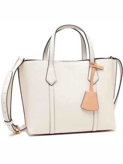 Perry Triple Compartment Small Tote Bag Ivory - TORY BURCH - BALAAN 2