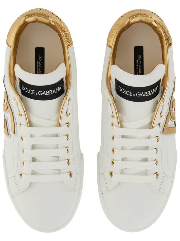 Women's Portofino Low Top Sneakers - DOLCE&GABBANA - BALAAN 7