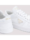 Downtown Leather Low Top Sneakers White - PRADA - BALAAN 5