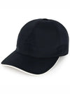 Embroidered Logo Ball Cap Navy - LORO PIANA - BALAAN 3