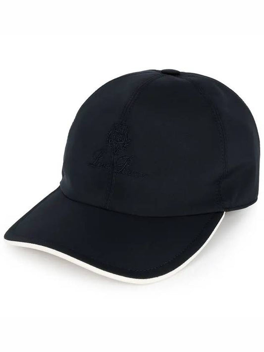 Embroidered Logo Ball Cap Navy - LORO PIANA - BALAAN 2