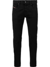 2019 D-Strukt  Slim Fit Jeans Black - DIESEL - BALAAN 3