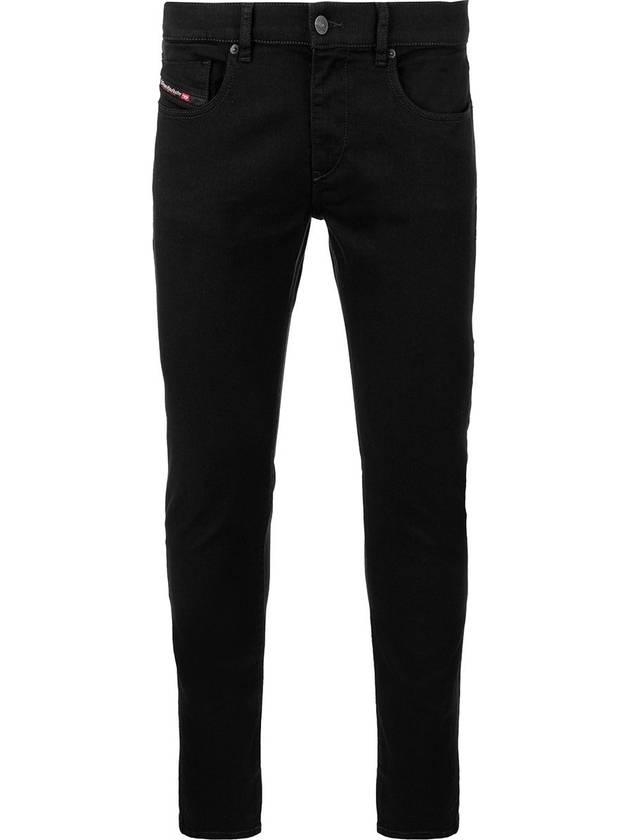 2019 D-Strukt  Slim Fit Jeans Black - DIESEL - BALAAN 3