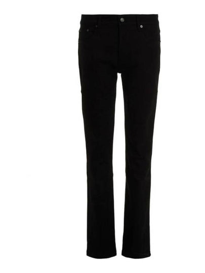 Men's Slim Fit Straight Pants Black - AMI - BALAAN 2