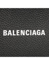 Logo Print Cash Card Wallet Black - BALENCIAGA - BALAAN 6