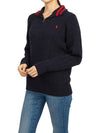 Kids half zip up knit 323868894005 NAVY Adult wearable - POLO RALPH LAUREN - BALAAN 6