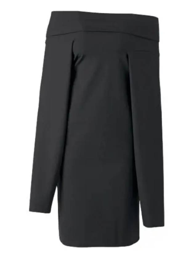 MM6 boat neck dress black - MAISON MARGIELA - BALAAN 1