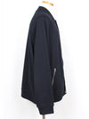 Leather Patch Jacket Navy XXL - HERMES - BALAAN 7